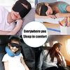 Blindfold Eye Mask Shade Cover for Sleeping with Nose Pads