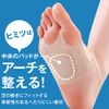 Alphax Foot Supporter, Doctor's Foot Arch Supporter, Pita Skin, Made in Japan, 8.9 - 9.8 inches (22.5 - 25.0 cm), Set of 2