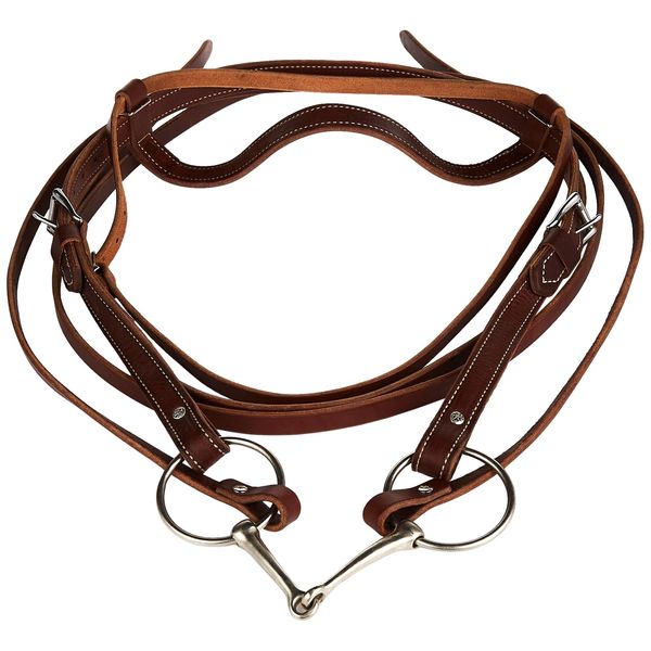 Weaver Leather Draft Horse Riding Bridle, Average