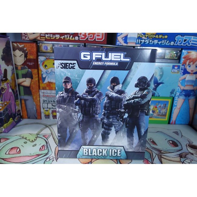 GFUEL Black Ice Rainbow Six Siege Collectors Box *NEW* (SOLD OUT