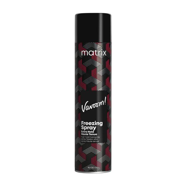 Matrix Vavoom Extra Hold Freezing Spray | Volumizing & Texturizing Hairspray | Extra Firm Hold | Prevents Frizz & Protects Against Humidity | Fast-Drying | For All Hair Types | Hair Styling | 15 oz.