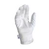 BUZZUFY Heli Presentation Gloves, White, Size XL, 1 Pair, Microfiber and Cotton