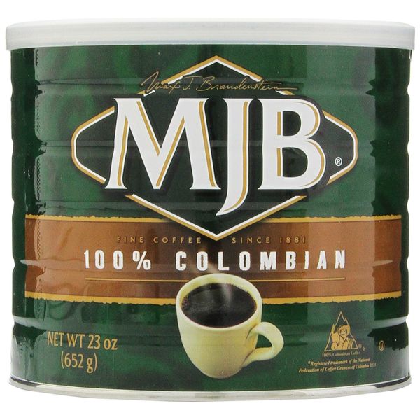 MJB Coffee, Colombian Ground Coffee, Medium Roast, 23 Ounce