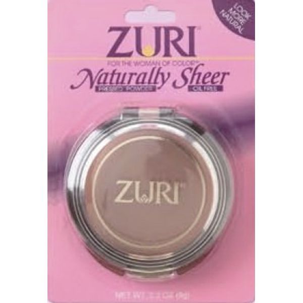 Zuri Naturally Sheer Pressed Powder - Light Bronze