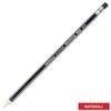 12 x Nataraj 2B Extra Strong Premium Pencils with Rubber Tip + Sharpener