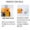 Portable LED Work Light For Dewalt 20V Series Lithium Battery E27 Bulb Lamp US