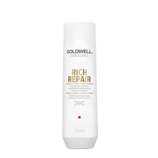 Aufbau Shampoo Rich Repair Dualsenses Goldwell Regeneration für geschädigtes Haar 250 ml