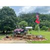 Flag Pole Light Solar Powered, Solar Flag Pole Light 266 LEDs, 4200lm Brighte...