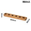 PAVIKE Egg Stand, Wooden Egg Holder, 6 Grid, Egg Case, Egg Case, Egg Stand, Egg Storage, Egg Holder, Egg Stocker, Egg Storage Tray, Refrigerator, Kitchenware