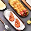 18 x 8.5cm Oval Stainless Steel Decorative Storage Tray