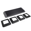 43'' Aerobic Step Platform Adjustable Exercise Fitness Workout Stepper w/4 Riser