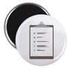 CafePress Checklist Pad Magnets 2.25" Round Magnet (10 pack)