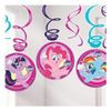 Amscan International 9902519 SwirlMLP 2017 Swirl Deocration