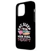 Rug Hooking: Eat, Sleep, Hook Rugs, Repeat Case for iPhone 15 Pro Max