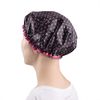 TUPARKA 3 Packs Shower Caps Waterproof Bath Caps Double Layer Shower Hat for Girls and Women