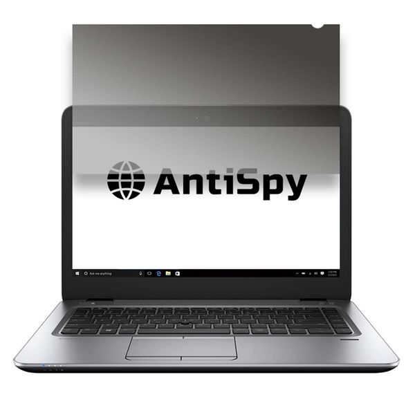 12,5" Klebende Blickschutzfolie | Laptop Blickschutzfilter – 2 Anbringungsmöglichkeiten | Robust und Wiederverwendbar | Privacy-Filter – schnelle Befestigung | Notebook Sichtschutz-Folie | von AntiSpy