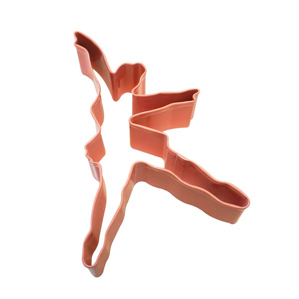 Anniversary House Ballerina Poly-Resin Coated Cookie Cutter Pink, Polyresin Steel, 11.4cm (4.5"), RM 1349/P