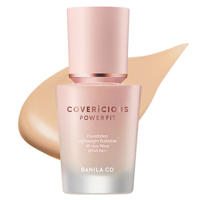 Banila co Covericious Power Fit Foundation 30ml, 21 Rosé, 1ea