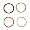 GOODY THICK HAIR SWEATER ELASTICS 8CT TANS