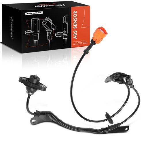 A-Premium ABS Wheel Speed Sensor Compatible with Honda Models - CR-V CRV 1997 1998 1999 2000 2001 - Front Left Driver Side, Replace# 57455S10000, AB1945