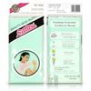 Salux Bath Towel Yellow White Blue Green 4 Count Pack