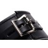 Strict Leather Padded Leather Locking Posture Collar