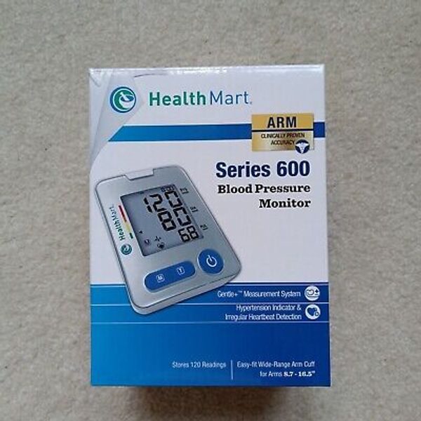 McKesson Health Mart Series 600 Blood Pressure Monitor Arm Cuff Style- New