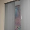 2 Finger Pull Flush Self-Stick on Handle Bypass Sliding pocket Doors Adhesive