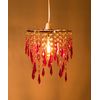 INNOTECK Cherry Ceiling Chandelier Acrylic Shade, Pink & Light Pink