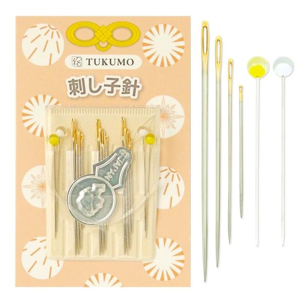 TUKUMO Sashimi Needle 4 Sizes with Gusset Needles with Sheath