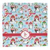YouCustomizeIt Personalized Christmas Penguins Washcloth