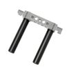 NICEYRIG Standard 15mm Aluminum Rods 15cm Long M12 Thread for Camera Shoulder Support
