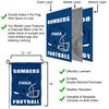 Ithaca Bombers Football Helmet Garden Flag