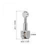 sourcing map Needle Clamp Steel Sewing Machine Replacement Part Accessory