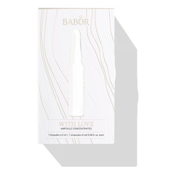 Babor Geschenkset mit verschiedenen Serum Ampullen, Für Feuchtigkeit, Regeneration und Festigkeit, Vegane Formel, The White Collection, 7 x 2 ml