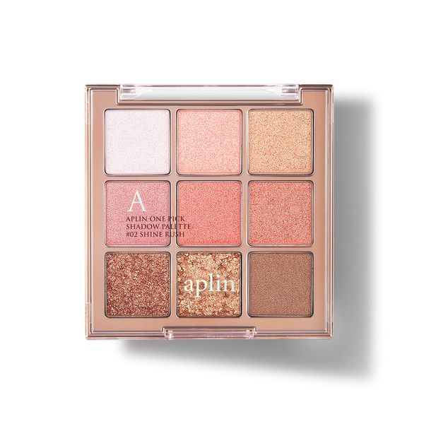 APLIN One Pick Eyeshadow Palette #02 Shine Rush Korean Cosmetics