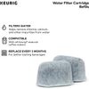 Keurig 2 Pack Water Filter Refill Cartridges Better Tasting Beverages Coffee