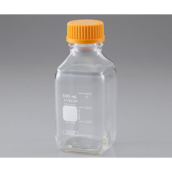 コーニング・PYREX メディウム瓶角型(PYREX(R)) 100mL /2-1956-01
