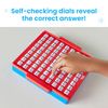 Learning Resources Subtraction Practice Board, Ages 3+, Learn Addition, Self-Checking Activity Board for Independent Learning, Solve 81 Maths Problems