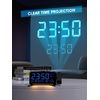 Projection Alarm Clock for Bedroom Ceiling, Digital Clock Projector