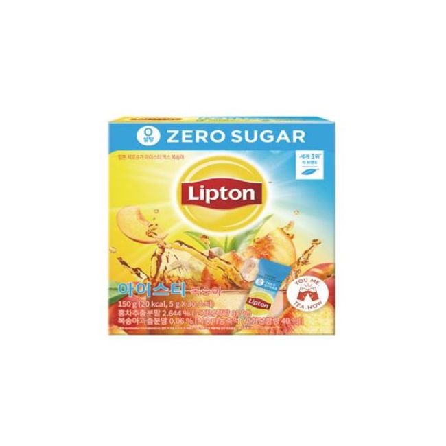 Lipton Zero Sugar Iced Tea Mix Peach 5g 30pcsX2EA