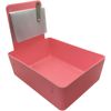 Dental Lab Pan Pink 12/Box Quality Color Coded Organization