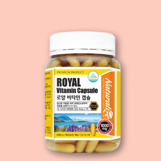 Vitamin E Nutrient Royal Vitamin Capsule (1 000mg x 180 capsules)