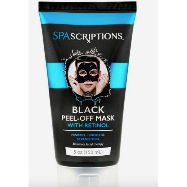 Spascriptions Black Peel-Off Mask with Retinol 5 oz (150ml) (SEALED)