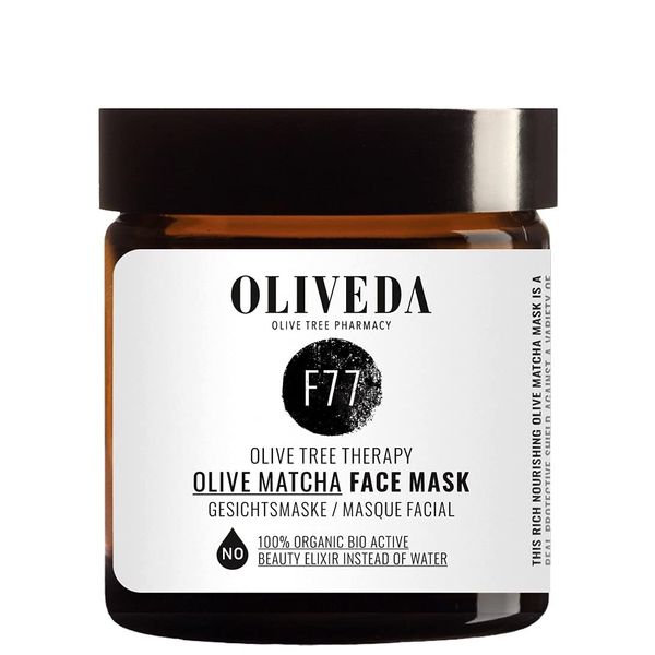 Oliveda F77 Olive Matcha Face Mask 60ml I nährende Maske I absorbiert überschüssigen Talg I regeneriert, revitalisiert und beruhigt