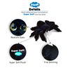 Puzzled Black Spider Plush, 7 Inch Collectible Decorative Big Eyes Tarantula Stuffed Toy Soft Take A Long Plushie Pillow Squishes Washable Cushy Mini Doll Creepy Crawlies Themed Kids Toys & Games