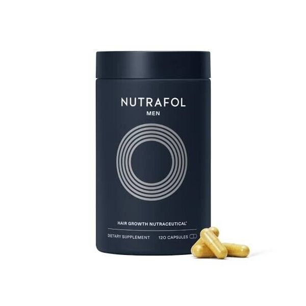 Nutraful Men's Hair Growth Supplement - 120 Caps, Natural Nutraceutical Formula