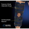 United Ortho 61020 3-Panel Knee Immobilizer, 20"
