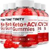 (5 Pack) Trinity Keto ACV Gummies Trinity ACV Keto Advanced Formula ...