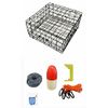KUFA Vinyl Coated crab trap & accessory kit (S60+CAS1)